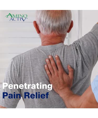 Amino Activ Topical Cream: Pain Relief for Muscles & Joints | 2.75fl oz with Histamine DHCl & Alpha-GEE - Buy Online on GoSupps.com