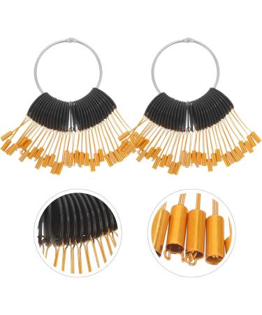 Baluue 1 Set Hair Color Sample Ring Hair Colors Ring Hairdressing Hair Extension Hair Color Samples Buckle - Buy Online on GoSupps.com