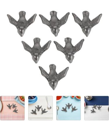  SOLUSTRE SOLUSTRE 6 Pieces Cast Iron Cooking Birds Safe Food Grade Supplement for Vegans Athletes Pregnant Women Boy Girl Compact for Daily Iron Intake - Buy Online on GoSupps.com