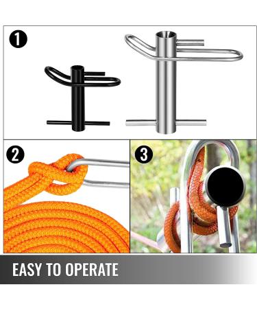 Happybuy Port Wrap Eye Sling with Stainless Steel Port A Wrap - 4409LBS Weight Capacity - Buy Online on GoSupps.com