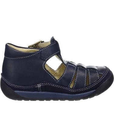 Falcotto Laguna VL Closed-Toe Leather Sandals - Navy Blue (Size 7 UK) - Buy Online on GoSupps.com