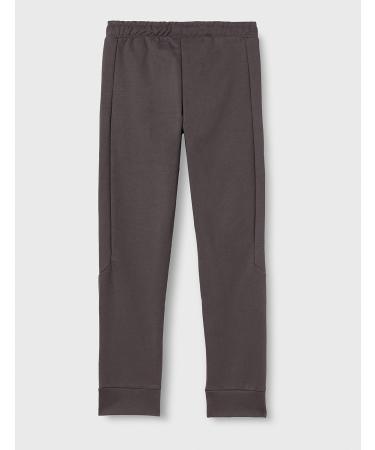 Shop hummel Uni_Kids Casual Pants | Hmloffgrid Cotton Pants for Kids - 140 Forged Iron/Nasturium | International Shipping Available - Buy Online on GoSupps.com