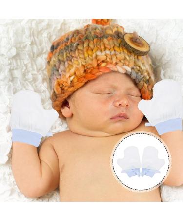 FOMIYES Baby Stop Thumb Sucking Finger Guard - Breathable Mesh Infant Anti-Sucking Gloves (Blue) | 1 Pair - Buy Online on GoSupps.com