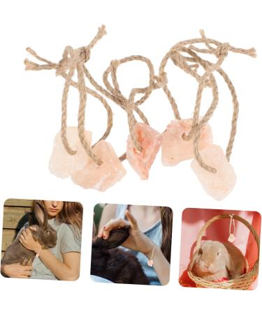 KITANDOVE 5pcs Salt for Licking Hanging Salt Licking Salt Small Pets Lick Salt Rope - Buy Online on GoSupps.com