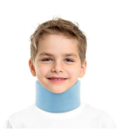 ORTONYX Kids Cervical Collar ACJS03 M Light Blue - Pediatric Neck Support Brace - Buy Online on GoSupps.com