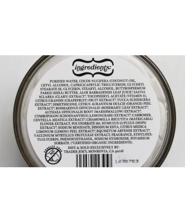 Trader Joe's Coconut Body Butter - 2 Pack | Rich, Moisturizing Skincare Essential - Buy Online on GoSupps.com