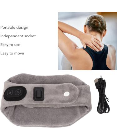 Neck Wrap Warmer & Vibration Massager | Heated Neck Pillow for Fatigue Relief - Buy Online on GoSupps.com