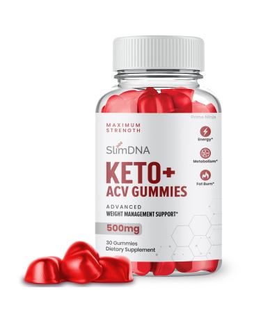 Slim DNA Keto ACV Gummies Official Slim DNA Keto Gummies for Weight Management SlimDNA Keto Plus ACV Shark Advanced Formula (1 Bottle)