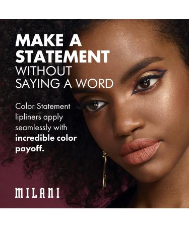 Milani Color Statement Lipliner in Bordeaux - Cruelty-Free Lip Pencil (0.04 oz) - Define, Shape & Fill Lips - Buy Online on GoSupps.com