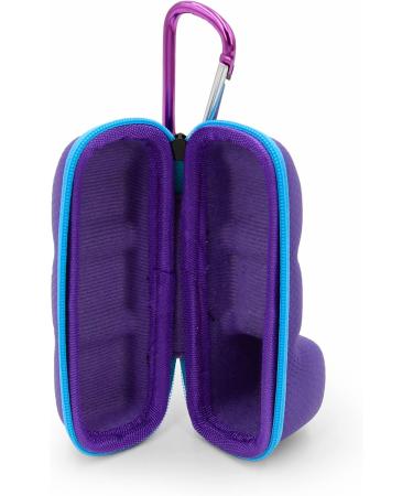 Asthma Inhaler Case with Lanyard and Carabiner Clip - Fits Standard and New Albuterol Inhaler Devices up to 4 Inches - Includes Asthma Case Only - Buy Online on GoSupps.com
