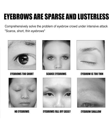  KOAHDE Eyebrow Growth Serum Eyebrow Regrowth Essential Oil for Thickening and Strengthening Your Eyebrows 3ml 1pc - Buy Online on GoSupps.com