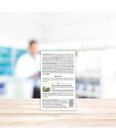  Aboca Aboca Prostenil Advanced 60 Capsules - Beneficial for Prostate and Urinary Tract Function. Based on Saw Palmetto Green Tea for Urinary Tract Health Cranberry and Seeds of - Buy Online on GoSupps.com