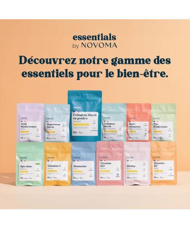 Biotin with Selenium and Zinc Accelerates Hair Growth 2 Months Cure 60 Vegetable Capsules Vitamin B8 Food Supplement Made in France Essentials by Novoma - Buy Online on GoSupps.com