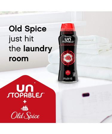 Unstopables Old Spice Scented Booster Beads - 14.8 oz | Long-lasting Freshness for Laundry - Buy Online on GoSupps.com
