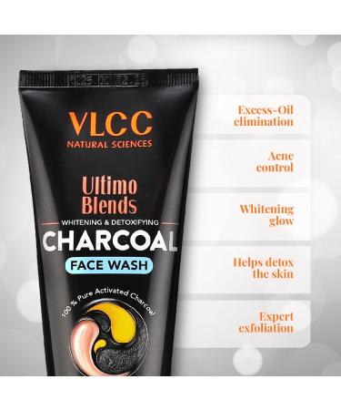 Buy VLCC Ultimo Blends Charcoal Face Wash - 100 ml | Best International Shipping - Buy Online on GoSupps.com