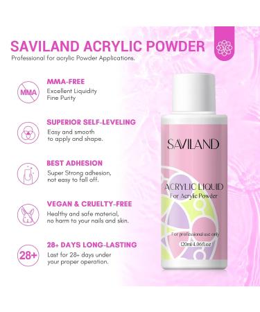 Saviland Acrylic Nail Kit Complete Acrylic Set with Powder Liquid Builder Gel Electric Nail Drill & Nail Art Tools for Home & Salon Use - Buy Online on GoSupps.com