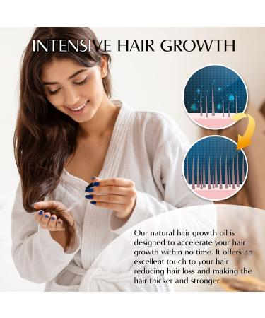 Ginger Hair Growth Serum | Prevent Hair Loss, Promote Thicker & Longer Hair | 1.7 Oz Bottle - Buy Online on GoSupps.com