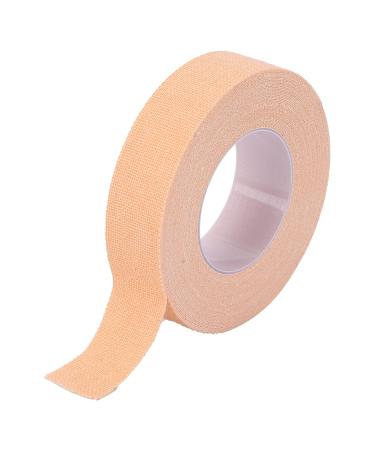 Self Adhesive Fabric Tape Adhesive Bandage Skin Color Breathable Surgical Tape for Wound Dressing Care Sports 2 Sizes for You to Choose Skin Color 1.25cm*5m 1 roll