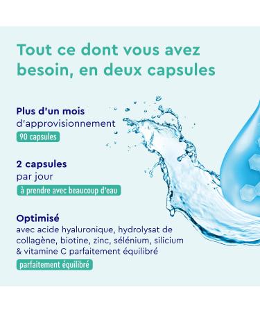Collagen Type 1 & 3 + Hyaluronic Acid Enriched with Vitamins A & C Biotin Zinc & Selenium 1000mg Hydrolyzed Collagen Anti-Aging and for Joints 90 Capsules Lab Tested - Buy Online on GoSupps.com