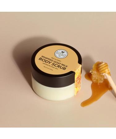 Dionis Goat Milk Whipped Body Scrub Milk & Honey 8oz (Pack of 1) Milk & Honey 8 Ounce (Pack of 1) - Buy Online on GoSupps.com