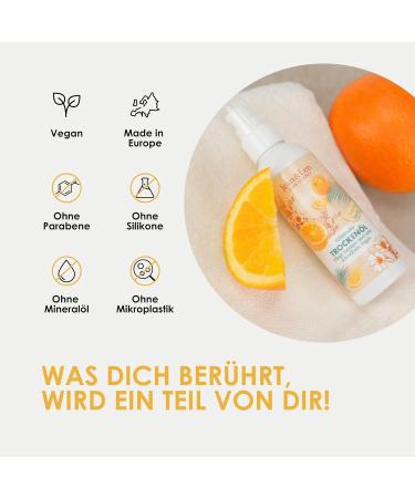 Buy Jean & Len Dry Oil Orange & Ginger - 100ml Vegan Body Oil | 99% Natural | Refreshing Fragrance Paraben & Silicone Free - Buy Online on GoSupps.com