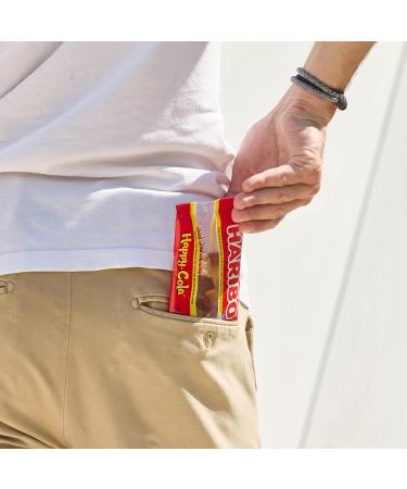 Haribo Happy Cola Gummy Candy Multipack No Artificial Colours - Pack of 18 Mini Bags (60g) Mixed-Fruit 18 Count (Pack of 1) - Buy Online on GoSupps.com