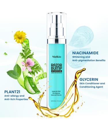 Ingrown Hair Treatment | Razor Bumps Stopper for Men & Women | Upgraded Formula - Buy Online on GoSupps.com