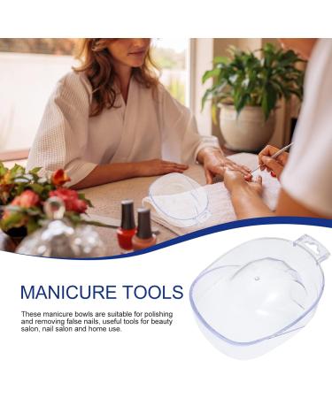 Ipetboom Manicure Hand Soak Bowl Nail Glitter Nail Tool Nail Art Salon Supply Manicure Removing Bowl Soaking Bowl T Tool Nursing Nail Gel Polish Manicure Tool Acrylic Japanese-style Remover - Buy Online on GoSupps.com