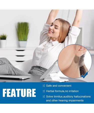 Tinnitus Relief Patches - Herbal Formula for Ringing Ear Care and Pain Relief - Buy Online on GoSupps.com