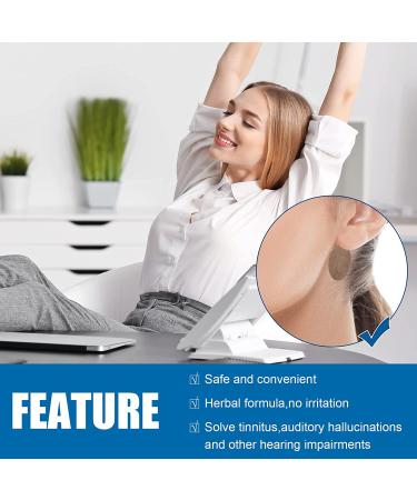 Tinnitus Relief Ear Patch - 12 PCS Natural Herbal Formula for Ringing Ears, Earaches, Improved Hearing, and Peaceful Sleep - Buy Online on GoSupps.com