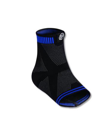 Pro-Tec 3D Flat Ankle Support - Medium Blue Black Medium