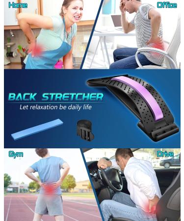 Back Stretcher for Pain Relief - Lumbar Spine Deck Board | Multi-Level Back Stretching Device - Buy Online on GoSupps.com