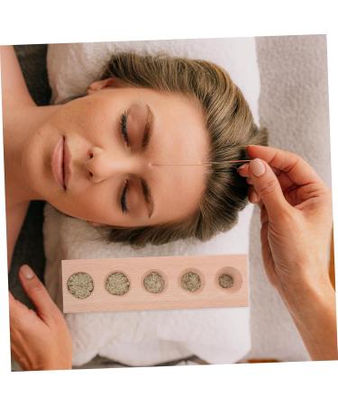 Mobestech Wooden Moxa Cone Holder - Durable Moxibustion Tool for Effective Household Use - Buy Online on GoSupps.com