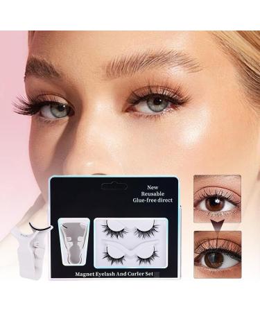 Wpsagek Magnetic Lashes With Applicator Glue- Magnetic Eyelashes Kit 3 Pairs Reusable Magnetic Eyelashes With Applicator Easy To Wear And - Buy Online on GoSupps.com