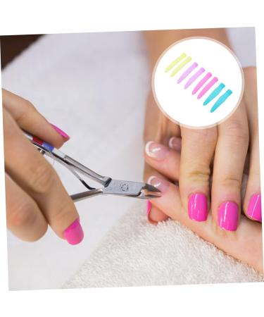 minkissy 4 Pairs Cuticle Nipper Handle Sleeve Scissors Cat Nail Caps Nail Caps for Cats Nail Scissors Embroidery Scissors Cuticle Handle Sleeve Silica Gel Nail Clippers Pouch - Buy Online on GoSupps.com