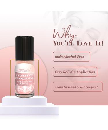 MOBETTER FRAGRANCE OILS A Toast of Champagne 1 Oz Perfume Fragrance Body Oil for Women - Buy Online on GoSupps.com