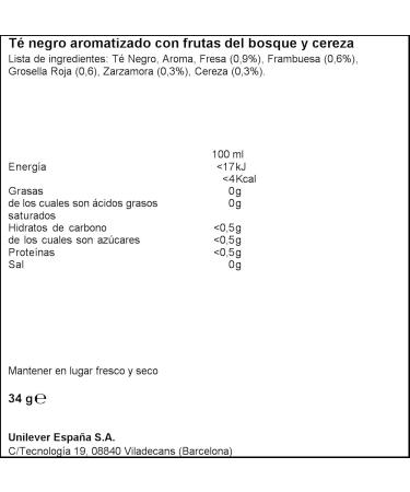 Black Tea | Lipton | Forest Fruit 20 Bags | Total Weight 34 Grams - Buy Online on GoSupps.com