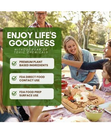 Wood Master's Secret 3-in-1 Cutting Board Oil, Conditioner & Sealer - Food Contact Safe | Restores, Conditions & Protects | Lasts Up To 3 Years | Zero Toxic Mineral Oil | 8 oz - Buy Online on GoSupps.com