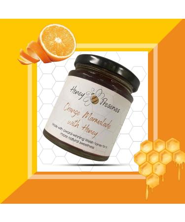 Honey Bee Preserves Jams Marmalades Pick N Mix - Choose From 8 Flavours | Mint Sauce Strawberry Plum-Jam Gooseberry-Jam Blackcurrant Orange-Marmalade - Pack of 6 - Buy Online on GoSupps.com