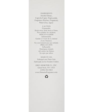 Demeter Cologne Spray for Women Black Pepper 4 Ounce Black Pepper 4 Fl Oz (Pack of 1) - Buy Online on GoSupps.com