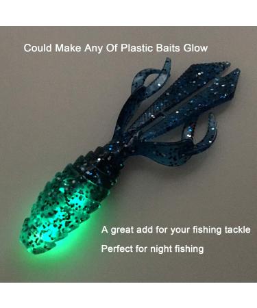 Qualy Glow Sticks for Fishing Lures - 100 Pcs Light Sticks for Soft Plastic Baits - Worms, Jig Tails, and Soft Plastic Lures - 10 Packs of Fishing Lures Glow Stick Assortment - Buy Online on GoSupps.com