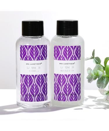 Luxetique Lavender Spa Gift Basket - 6-Pc Home Spa Set | Perfect Valentine Gifts for Her & Him - Buy Online on GoSupps.com