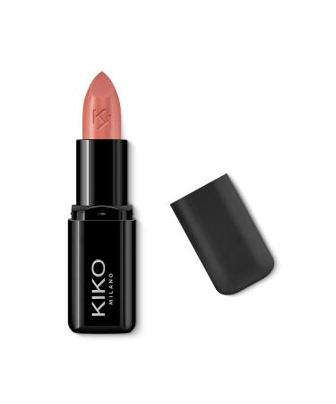 KIKO Milano Smart Fusion Lipstick 404 | Rich and nourishing lipstick with a bright finish 404 Rosy Biscuit 1 Count (Pack of 1)