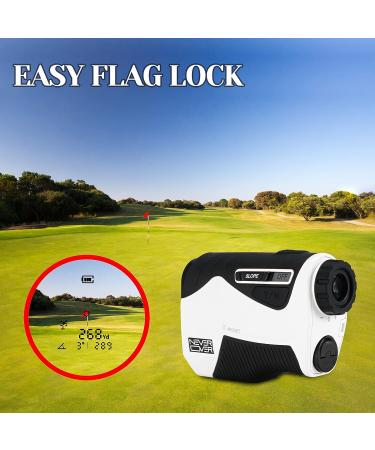 Never Over Range Finder Golfing with Vibe - 1200 Yard Accurate Rangefinder with Slope and Magnet - Buy Online on GoSupps.com