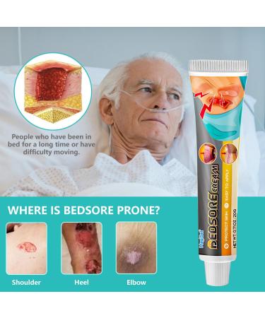  MagiSel Anti Bedsore Cream Sore Sores Healing Cream Soothing Sore Cream Bed Wound Treatment Cream Fast Wound Healing Gel 20g x 2 Boxes - Buy Online on GoSupps.com