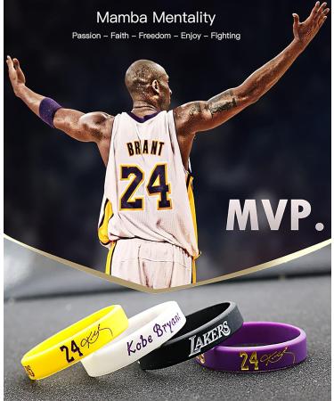 Basketball Silicone Bracelet & Keychain Set for Men - 7-Pack Sports Wristbands with Star Signature Design - Perfect Gifts for Basketball Fans - KB-#24 - Buy Online on GoSupps.com