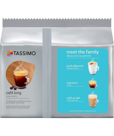 Tassimo Coffee Pods - 210 Long Classic Beverages (Pack of 10 x 21 Beverages) - Buy Online on GoSupps.com