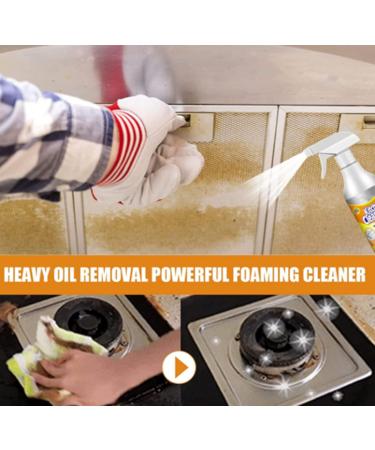 ayattecy LQLQ Clean up kitchen oil stains LQLQ Clean Kitchen Oil Stain Lqlq Powerful Clean Up Kitchen Oil Stains Multi-purpose Foam Cleaner for Range Hood Oven Pots Grill Sink (1 Pcs) - Buy Online on GoSupps.com