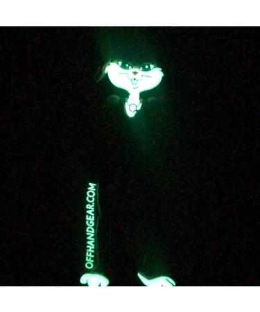 OffHand Gear PVC Gun Bunny Morale Patch - Glow in The Dark | Durable Tactical Patch - Buy Online on GoSupps.com