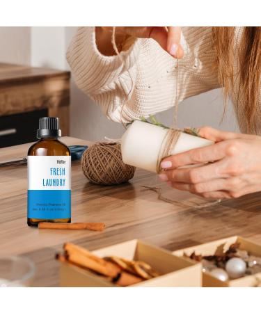 Fresh Laundry Fragrance Oil 3.38 OZ/100ML MitFlor Single Scented Oil Fragrance Oil for Soap & Candle Making Aromatherapy Diffuser Oil Fresh Laundry 3.38 Fl Oz (Pack of 1) - Buy Online on GoSupps.com